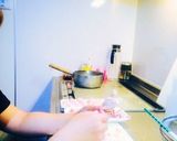 手羽 餃子 中に詰めてます作り方3写真