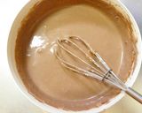 糖質オフお菓子★大豆粉ココアチーズケーキ作り方3写真