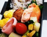 お弁当青菜コーン☆かまぼこ☆バタカレー味作り方5写真