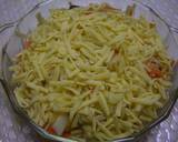 野菜炒めのチーズのせ作り方3写真