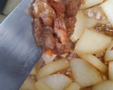 大根の梅そぼろ煮作り方3写真
