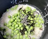 えんどう豆でずぼらおこわ　もち米消費☺作り方4写真