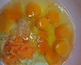 じゃがいも・人参すりおろし炊飯器で卵焼き作り方3写真