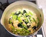 簡単・早い！小松菜と豆腐の炒め煮作り方4写真