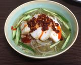 よだれ鶏冷麺作り方3写真
