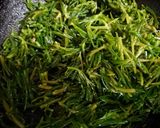 美容食材! おかひじきのきんぴら作り方4写真