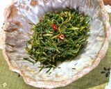 美容食材! おかひじきのきんぴら作り方7写真