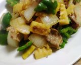 タケノコと豚の味噌炒め作り方8写真
