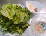 10分で作る！ほうれん草の 中華風炒め作り方1写真