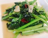 10分で作る！ほうれん草の 中華風炒め作り方6写真