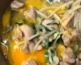 親子丼〜ネギ塩〜作り方6写真
