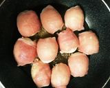 ゆで卵の豚肉巻き♪作り方4写真