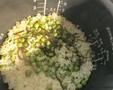 えんどう豆でずぼらおこわ　もち米消費☺作り方6写真