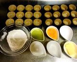抹茶のマフィン桜花つき作り方1写真