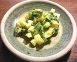 にんにくの芽、かぼちゃ、人参のかき揚げ作り方5写真