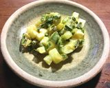 にんにくの芽、かぼちゃ、人参のかき揚げ作り方6写真