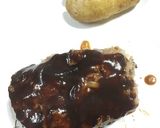 ハンバーグ 子供の日 リボン ハム 記念作り方5写真
