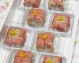 レンジで簡単和菓子★ねりきりのハナミズキ作り方20写真