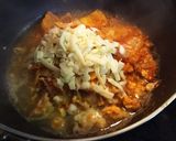 広島のお好み焼屋さんの豚キムチ作り方5写真