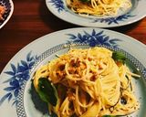 ウニとレモンのクリームパスタ作り方8写真