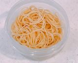 お弁当に！ツナトマト、麺つゆで冷製パスタ作り方8写真