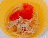 お弁当に！ツナトマト、麺つゆで冷製パスタ作り方11写真