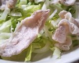 夏にさっぱり❤冷しゃぶサラダうどん作り方4写真