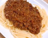 失敗しない♡簡単ミートソースパスタ作り方6写真