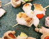 簡単！トマトとアスパラの豚バラ巻き作り方3写真