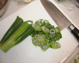 えのきだけと溶き卵のお味噌汁作り方1写真