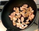 豚トロ豚キムチと小松菜大根の塩炒め作り方11写真