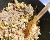 高校球児の夏バテ予防に♡ラー油で炒飯弁当作り方7写真