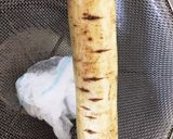 ゴボウの洗い方 （アルミホイルではない）作り方3写真