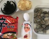あさり入り♡スンドゥブ辛ラーメン作り方1写真