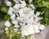 パクチーの根の天ぷらとパクチーのかき揚げ作り方8写真