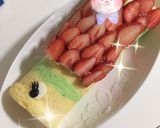 ふわふわ☆レインボーロールケーキ作り方12写真