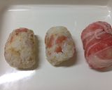 お好み肉巻きおにぎり作り方2写真