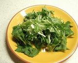 甘辛新玉そぼろと水菜のサラダ作り方4写真
