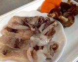 お好み焼き粉で冷めても美味しいイカ天ぷら作り方1写真