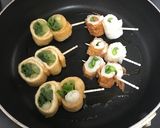 ちくわと油揚のくるくる巻き作り方4写真