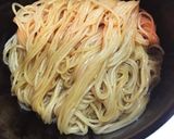 簡単旨々♡ラー油マヨうどん(そうめん)作り方6写真