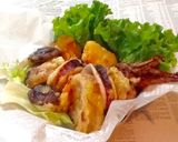 お好み焼き粉で冷めても美味しいイカ天ぷら作り方5写真