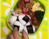 ミニおにぎり 可愛い お弁当 一口サイズ作り方4写真