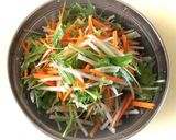 豆腐の梅サラダ♪作り方1写真