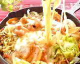 激ウマ！チーズダッカルビ辛ラーメン♫作り方9写真