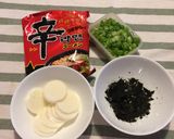 長いもサクサク辛ラーメン作り方1写真
