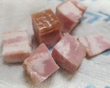 ウドとベーコンのソース炒め作り方3写真