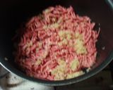 ハンバーグと一緒に作る★ひき肉のスープ作り方2写真