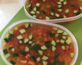 ゼリー寄せ野菜がきらきら揺れる夏うどん作り方4写真