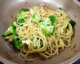 チーズ風味♡干しえびとブロッコリーパスタ作り方5写真